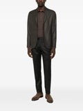 Barba single-breasted notched-lapels jacket