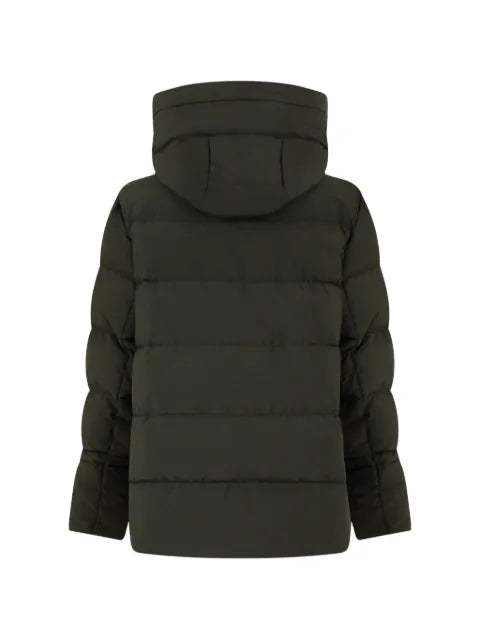 Moorer padded hooded jacket