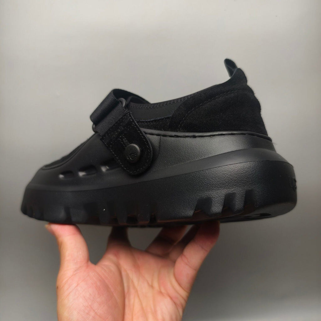 Black Slip-On Casual Shoes — Unisex | New Arrival | In Stock